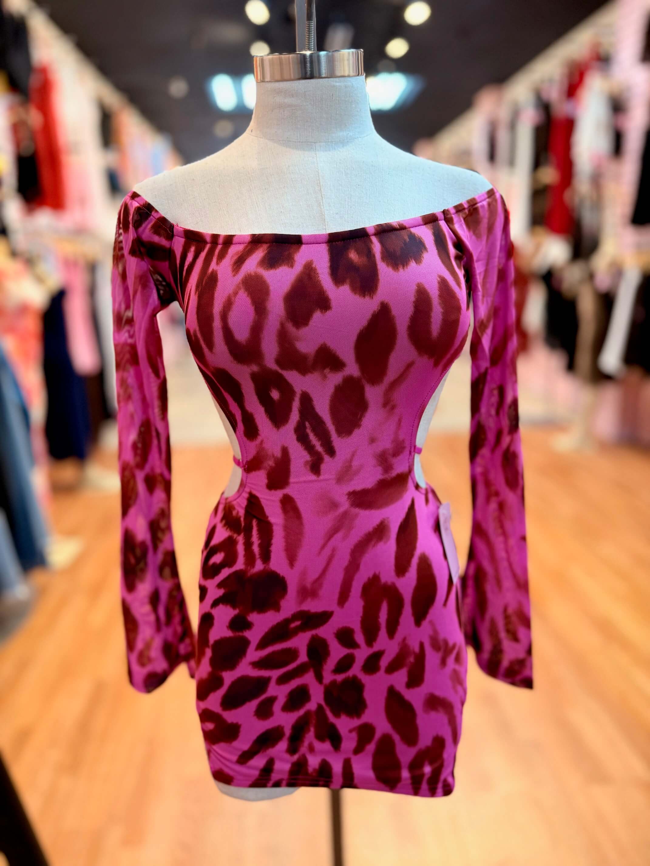 honey pink mini dress Honey Macrame Mini Dress in Pink